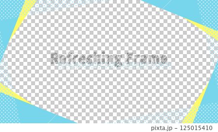 A frame with a fun color combination. A background with a sharp design. A simple wallpaper. 125015410