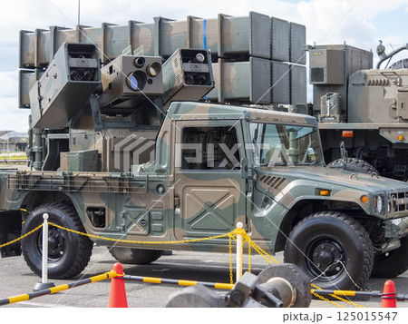 陸上自衛隊の93式近距離地対空誘導弾 125015547