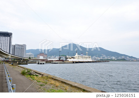 北海道、函館港の風景 125016151