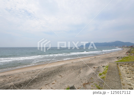 北海道函館空港から函館駅に向かう道のり風景 北海道函館空港から函館駅に向かう道のり風景 125017112