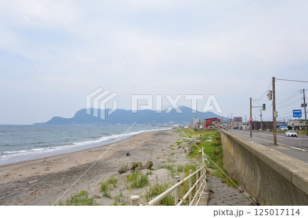 北海道函館空港から函館駅に向かう道のり風景 北海道函館空港から函館駅に向かう道のり風景 125017114