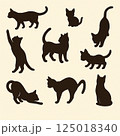 可愛い猫のアイコン 125018340