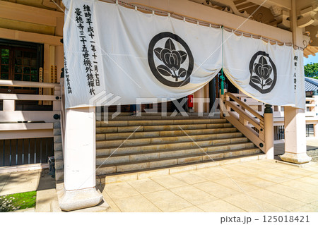 【東京都】重厚な雰囲気がある豪徳寺の法堂 【東京都】重厚な雰囲気がある豪徳寺の法堂 125018421