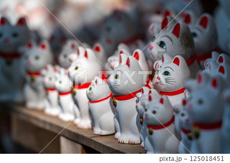 【東京都】たくさんの招き猫が圧巻の豪徳寺 125018451
