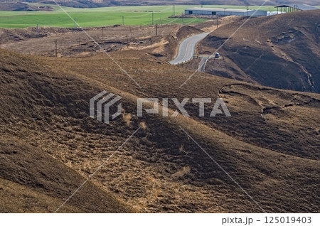 大観峰から見た阿蘇の山なみ 大観峰から見た阿蘇の山なみ 125019403