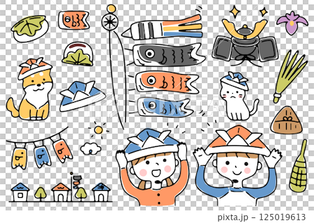 兒童節插圖集① 125019613