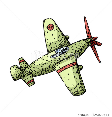 wingspan model airplane sketch hand drawn vector wingspan model airplane sketch hand drawn vector 125020454