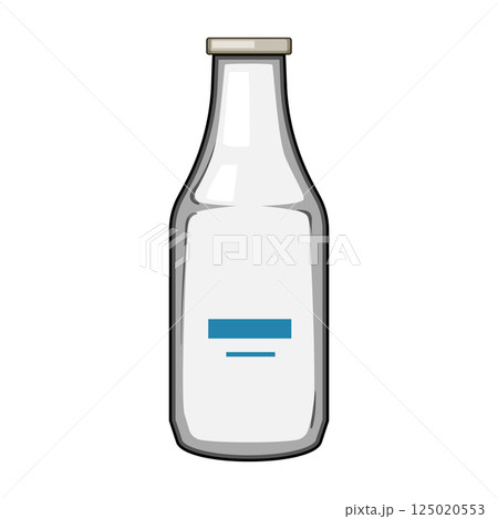 dairy vintage milk bottle cartoon vector illustration dairy vintage milk bottle cartoon vector illustration 125020553