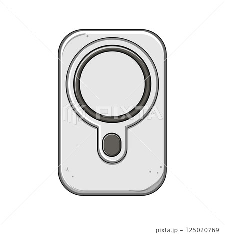 efficient power bank wireless cartoon vector illustration 125020769