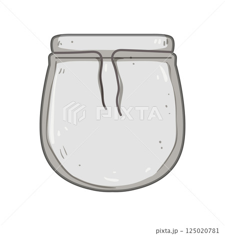hemp nut milk strainer bag cartoon vector illustration hemp nut milk strainer bag cartoon vector illustration 125020781