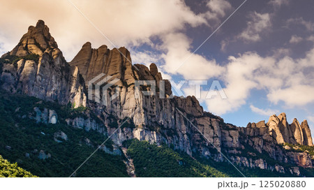 Mountain of Montserrat, Catalonia Spain. Mountain of Montserrat, Catalonia Spain. 125020880