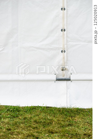 White party event tent detail White party event tent detail 125020913