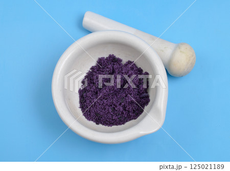 Chrome alum or Chromium III potassium sulfate is the potassium double sulfate of chromium. 125021189