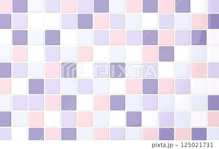 背景素材_タイル_レンガ_カラフル 背景素材_タイル_レンガ_カラフル 125021731