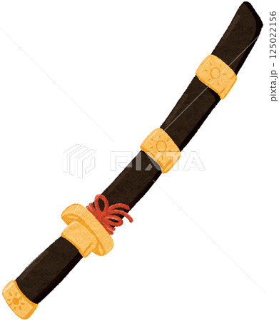 samurai sword illustration samurai sword illustration 125022156