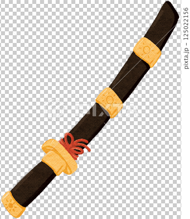 samurai sword illustration samurai sword illustration 125022156