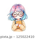 眼鏡着用の女性　 125022410