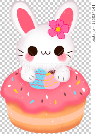 Bunny on Donut Bunny on Donut 125024141