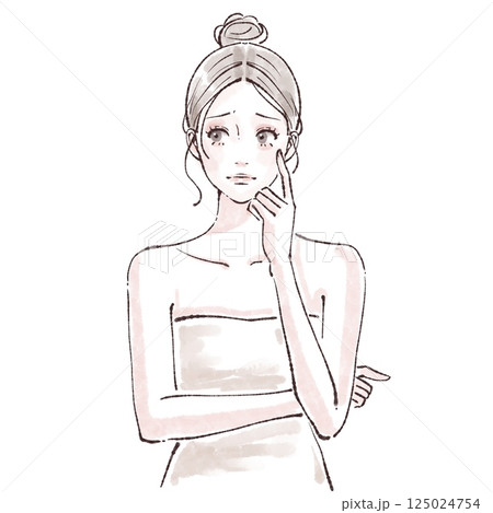 女性・女の子のイラスト素材 女性・女の子のイラスト素材 125024754