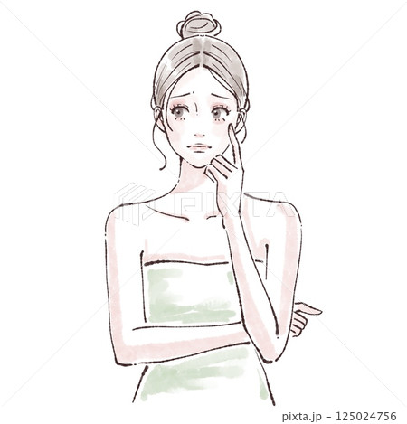 女性・女の子のイラスト素材 125024756