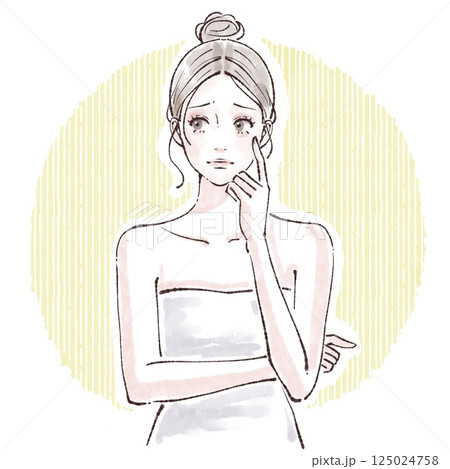 女性・女の子のイラスト素材 女性・女の子のイラスト素材 125024758