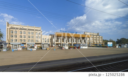 カザフスタン鉄道・シュ駅 / Shu Station, Jambyl, Kazakhstan 125025286