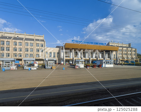 カザフスタン鉄道・シュ駅 / Shu Station, Jambyl, Kazakhstan カザフスタン鉄道・シュ駅 / Shu Station, Jambyl, Kazakhstan 125025288