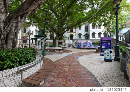 世界遺産・リラウ広場（Largo do Lilau／亞婆井前地） ／マカオ 125025545