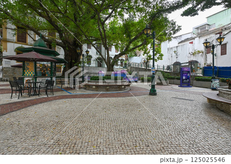 世界遺産・リラウ広場(Largo do Lilau/亞婆井前地) /マカオ 世界遺産・リラウ広場(Largo do Lilau/亞婆井前地) /マカオ 125025546