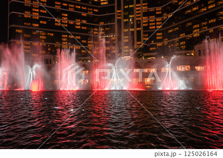 コタイ地区・カジノリゾートのイルミネーション/マカオ コタイ地区・カジノリゾートのイルミネーション/マカオ 125026164