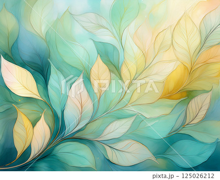 抽象的なリーフパターン 04 抽象的なリーフパターン 04 125026212