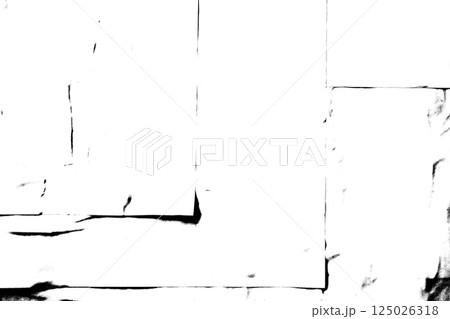 Abstract grunge black and white distressed texture background 125026318
