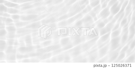 Abstract white transparent water shadow surface texture natural ripple background Abstract white transparent water shadow surface texture natural ripple background 125026371