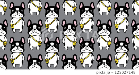 dog seamless pattern french bulldog smile bag pocket puppy cartoon doodle pet tile background gift wrapping paper repeat wallpaper illustration dog seamless pattern french bulldog smile bag pocket puppy cartoon doodle pet tile background gift wrapping paper repeat wallpaper illustration 125027149