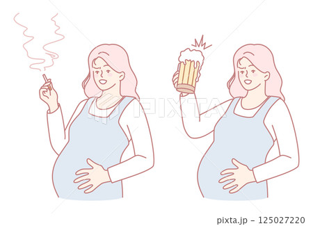 The significant risks associated with smoking and consuming alcohol during pregnancy 125027220