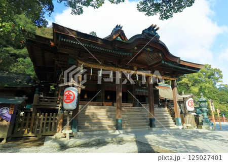 【香川県】春の金刀比羅宮　こんぴらさん（御本宮拝殿・本殿） 125027401