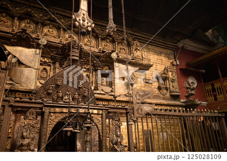 The Golden Temple Hiranya Varna Mahavihar in Lalitpur Patan Kathmandu, Nepal The Golden Temple Hiranya Varna Mahavihar in Lalitpur Patan Kathmandu, Nepal 125028109