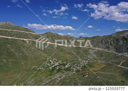Image of Kackar mountain ranges and plateaus in Rize province. Image of Kackar mountain ranges and plateaus in Rize province. 125028777