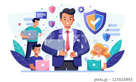 Responding to security incidents: They investigate breaches, implement remediation measures, and collaborate with relevant stakeholders. 125028993