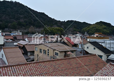 倉吉白壁土蔵群からの景色 倉吉白壁土蔵群からの景色 125030237