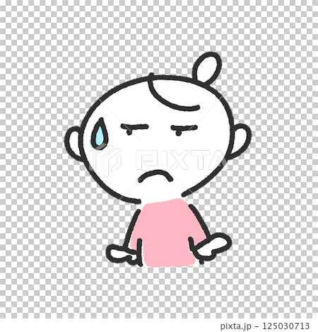 A woman who looks at you with cold eyes, scorn, disappointment, disappointment A woman who looks at you with cold eyes, scorn, disappointment, disappointment 125030713