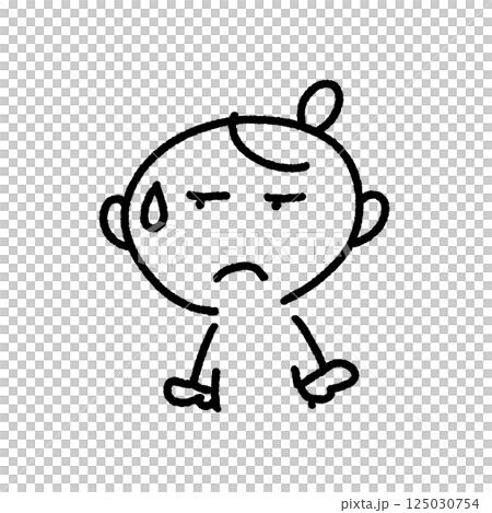 一個女人用冷漠的眼神看著你，輕蔑，失望，失望 125030754