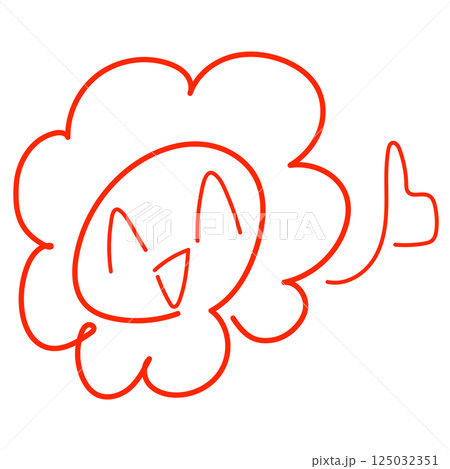 花丸_ベクター素材_03 125032351