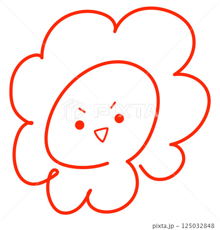 花丸_ベクター素材_04 花丸_ベクター素材_04 125032848