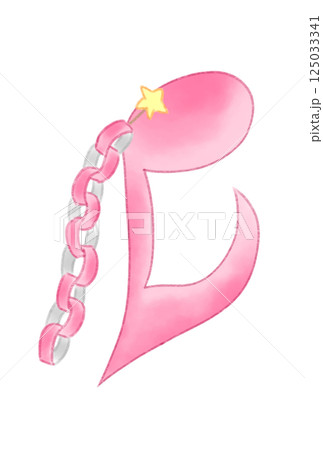 紙飾りの付いた音符 125033341