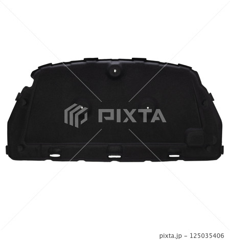 Black Molded Car Hood Insulation Panel 125035406