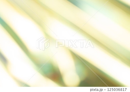 イエローグリーン系ラインアートイメージ　(写真素材) 125036817