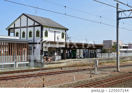 新所原駅(天竜浜名湖鉄道)のプラットホーム 新所原駅(天竜浜名湖鉄道)のプラットホーム 125037144