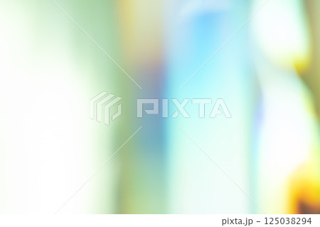 グリーン系ラインアートイメージ　(写真素材) 125038294