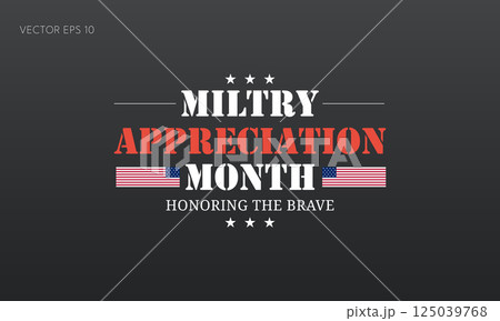 Honoring the Brave Military Appreciation Poster 125039768